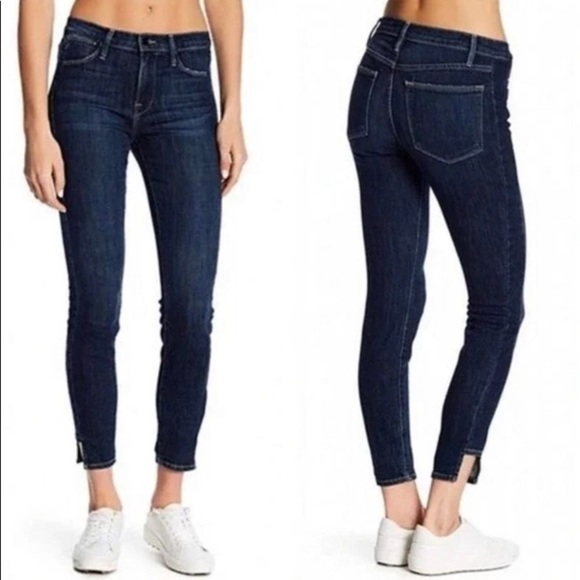 Frame Le High ankle cut out skinny harway jeans size 26 - Picture 1 of 6